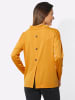 Sieh an! Langarmshirt in ocker