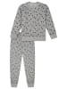 Schiesser Schlafanzug Comfort Cotton in Grau