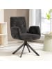 HOMCOM Sessel-60L x 61B x 88H cm-Schwarz