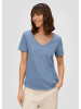 s.Oliver T-Shirt kurzarm in Blau