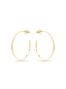 Luxenter Ohrringe Nemar mit 18 Karat Gelbgold-Finish – 48 mm – NEMAR