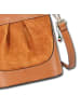 Florence Florence Umhängetasche Leder hellbraun ca. 18cm