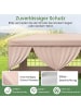 COSTWAY Pavillon 3x6m in Beige
