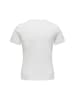 KIDS ONLY T-Shirt 'Lucky' in weiß