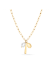 s.Oliver Halskette Tag and Pearl in gold