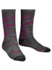 IXS DOUBLE SOCKS 2 PAIRS in Grau