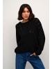 Kaffe Strickpullover KAjolie Loose fit in Black Deep