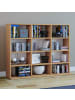 VCM  Holz CD DVD Standregal Bücherregal Regal Megosa L in Buche