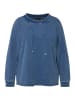 Ulla Popken Sweatshirt in blue denim