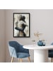 MuchoWow Poster mit Leiste Verbundene Figuren