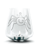 Mr. & Mrs. Panda Windlicht Glas Spinne Agathe Party ohne Spruch in Transparent