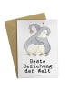 Mr. & Mrs. Panda babykarte Pinguin Beste Beziehung der Welt mit ... in Weiß