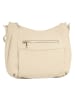 Samantha Look Umhängetasche echt Leder in beige