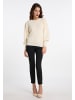 faina Damen Strickpullover in Wollweiss