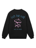 F4NT4STIC Sweatshirt Knut und Jan Scribble Logo in schwarz
