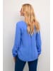 Kaffe Langarm-Bluse Amber Regular fit in Ultramarine