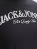 JACK & JONES PLUS T-shirt in Black