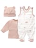 Baby Sweets 3tlg Set Strampler + Shirt + Mütze Lieblingsstücke in weiß creme