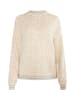 usha FESTIVAL Strick Pullover in Beige Mehrfarbig