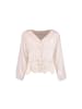 Hailys Langarmbluse in offwhite
