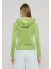 Juicy Couture Juicy Couture Damen Juicy Couture ZIP THROUGH HOODIE WITH ZIP PULL & JC in piquant green