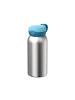 Mepal Edelstahl-Trinkflasche mit Klappdeckel Campus in 600 ml in Cool Blue