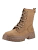 DOCKERS Stiefelette in Braun/Schwarz