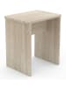 ebuy24 Schemel Esal anthrazit Eiche 40 x 30 cm