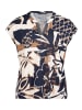 Betty Barclay Casual-Shirt mit Bluseneinsatz in Dark Blue/Nature