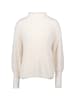 Zero  Strickpullover mit Pailletten in CreamWhite