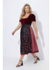 Ulla Popken Kleid in weinrot