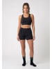 SNOCKS 2 in 1 Sport Shorts Damen in Schwarz
