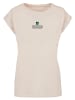 F4NT4STIC T-Shirt Silvester Happy New Year Pixel Kleeblatt in Whitesand