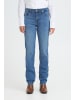 Pulz Jeans PZEMMA Straight fit in Medium Blue Denim