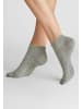 Hudson Sneakersocken Only 2-Pack hautfreundlich in Silber