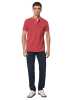 Marc O'Polo Poloshirt Piqué shaped in mars red