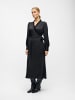 Object Kleid mit V-Ausschnitt in Black