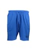 GianMarco Venturi Blaue Baumwoll-Jogging-Shorts