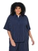 Ulla Popken Hemdbluse in marine