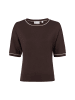 comma Strickshirt in schoko