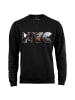 Cotton Prime® Sweatshirt Skyline New York - Weltenbummler Kollektion in Schwarz