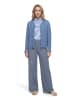 Betty Barclay Casual-Strickjacke mit Fransen in Patch Blue/Blue
