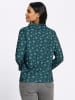 Sieh an! Sweatshirt in petrol-ecru-bedruckt