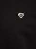 Hummel Sweatshirt mit Rundhalsausschnitt in Schwarz