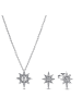 Pandora Damen-Geschenkset Silber Funkelnder Nordstern