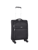 D&N Travel Line 9104 4 Rollen Kabinentrolley S 55 cm in schwarz