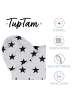TupTam Unisex Set Kinder Beanie Mütze Schlauchschal in grau-kombi