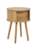 Beliani Beistelltisch SELAH in Braun - (W) 45 x (H) 59 x (L) 45 cm