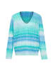 FENIA Sweater in BLAU MEHRFARBIG