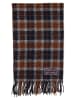 Finshley & Harding London Schal in braun marine - 0001